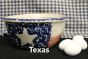 USA Stoneware Pottery | 14 Inch  Deep Bowl  | Texas
