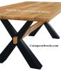Industrial X Style Table Legs