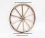 Wood Spoke Light Duty Wagon Wheel