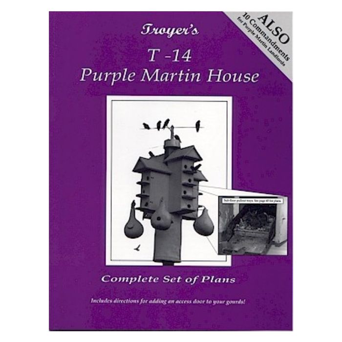Purple Martin House Plan Book