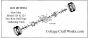 New Idea 324, 325 Corn Picker Axle, Frame Parts