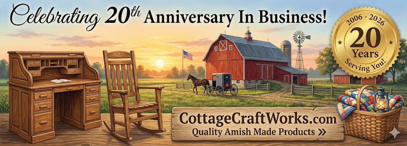 Cottage Craft Works 20th Anniversary in Business