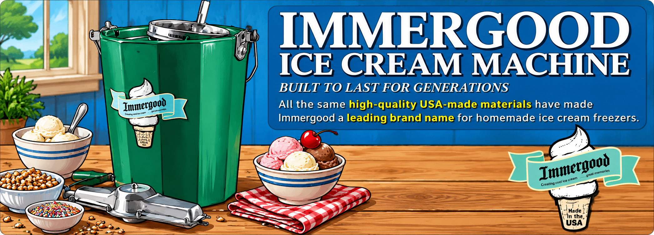 Immergood Ice Cream Machine