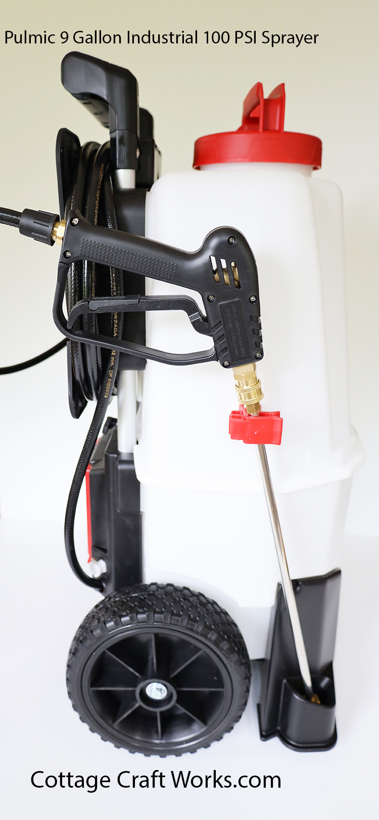 Pulmic Industrial Sprayer Side View