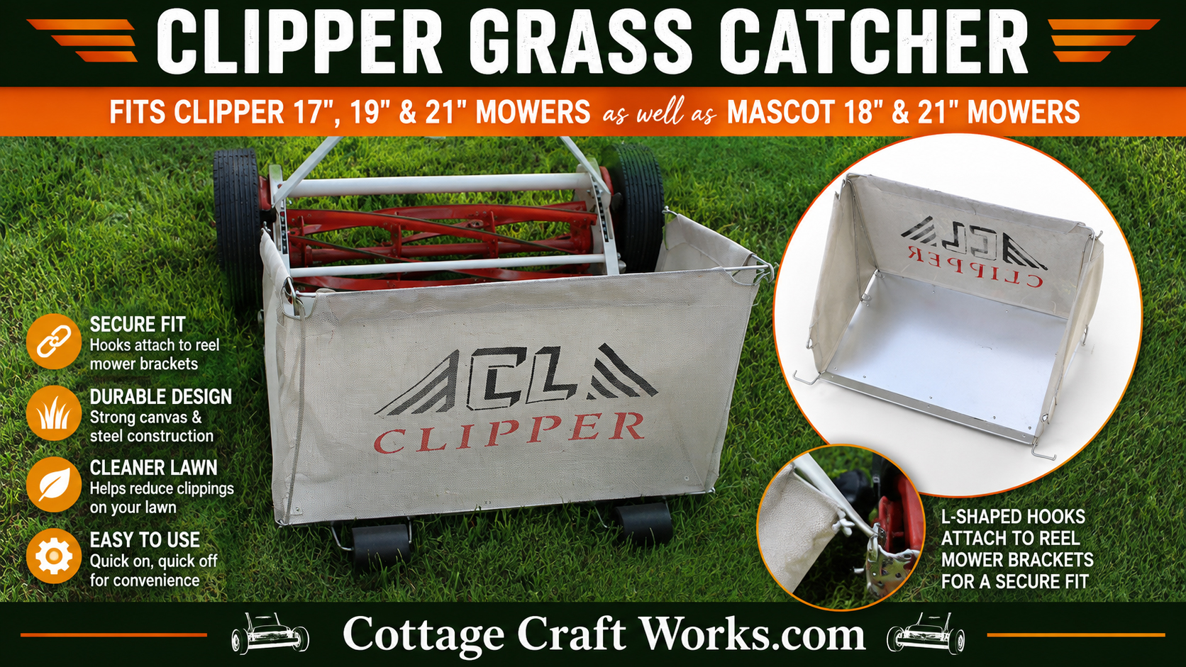 Clipper Grass Catcher