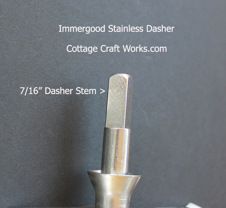 Immergood Replacement Dasher Stem