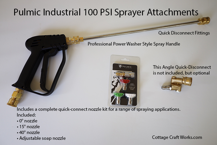 Pulmic Industrial Sprayer Spray Wand