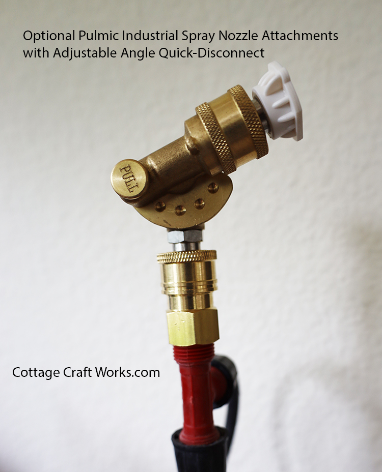 Optional Commercial Quick Disconnect Nozzles