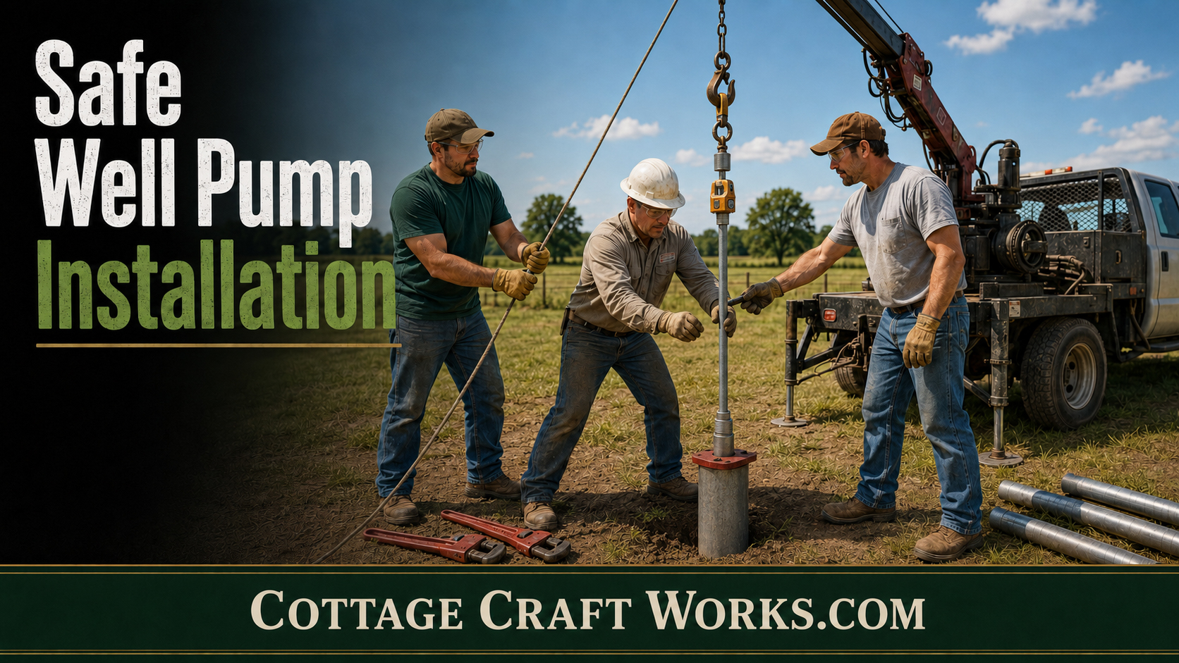How to Safely Install a Hand Well Pump