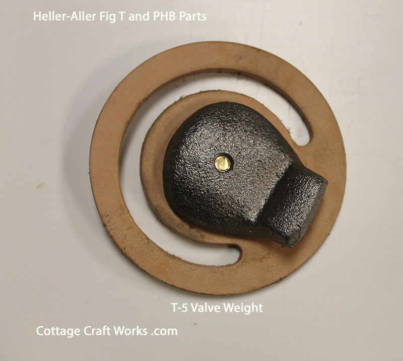 Fig T LV275 Lower Leathe and T-5 Valve Weight