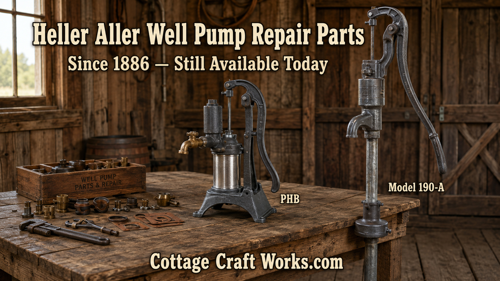 Heller-Aller Water Pump Repair, Installation & Rebuilding Resource Guide