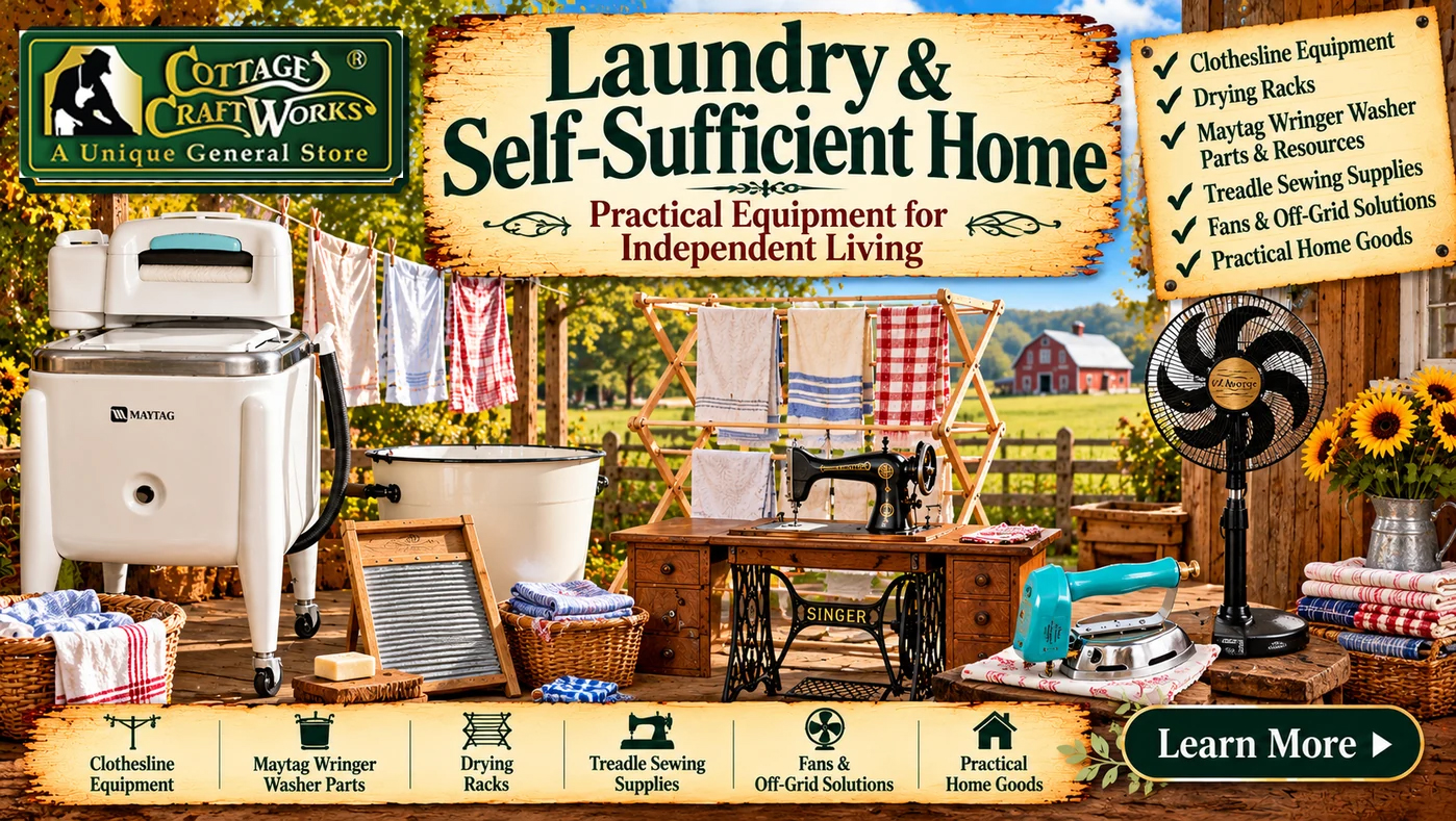 Laundry & Self-Sufficient Home