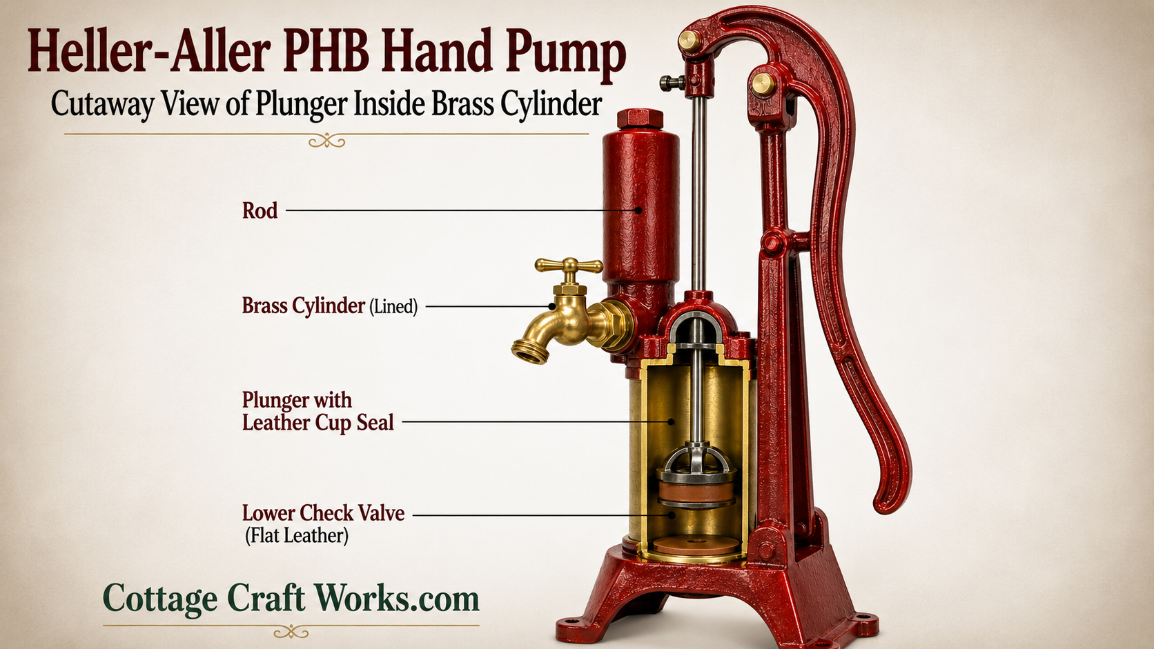 How the Heller-Aller PHB Force Pump Works, Pump Components & Installation Planning
