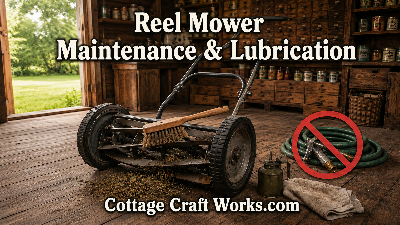 Reel Mower Maintenance, Inspection & Seasonal Care