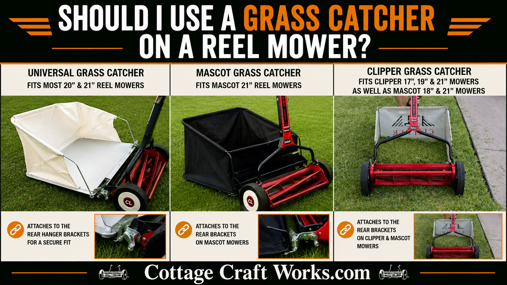 Should I Use a Grass Catcher on a Reel Mower?